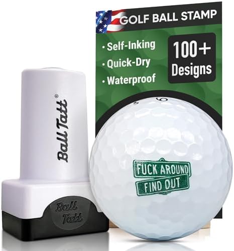 Golf Ball Stamp by BallTatt