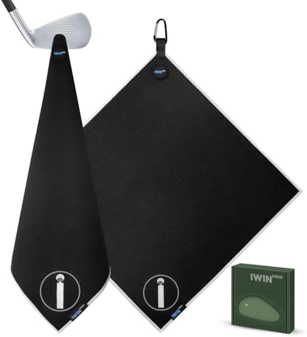 Magnetic Golf Towel, Magnetic Towel by IWINPROSGOLF