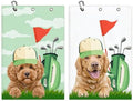 2 Pcs Poodle Golf Towel by Unknown