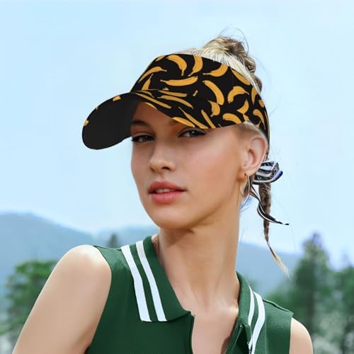 Sports Sun Visor Hats Adjustable Men Women Lightweight Packable Cooling Empty - Image 5