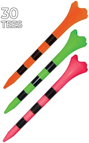 Pride Performance Striped Golf Tees - Image 2