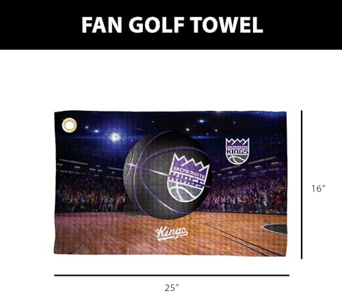 Northwest NBA Golf Towel – Official Licensed Microfiber Waffle Fabric, - Image 5