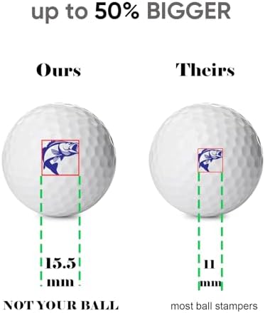 Golf Ball Stamp, Golf Ball Stamper - Image 2