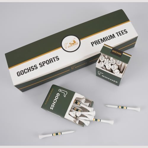 Premium Bamboo Golf Tees by GOCHSS