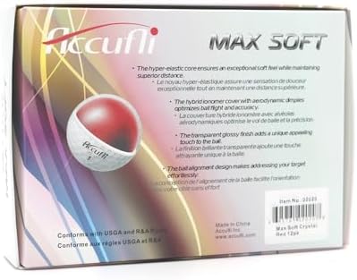 ACCUFLI Max Soft Crystal Golf Balls - Image 4