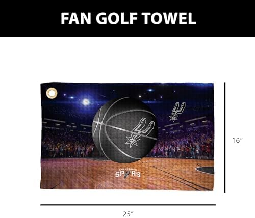 Northwest NBA Golf Towel – Official Licensed Microfiber Waffle Fabric, - Image 5