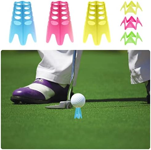 Golf Simulator Tees, Plastic Indoor Golf Mat Tees Practice Turf and Driving - Image 5