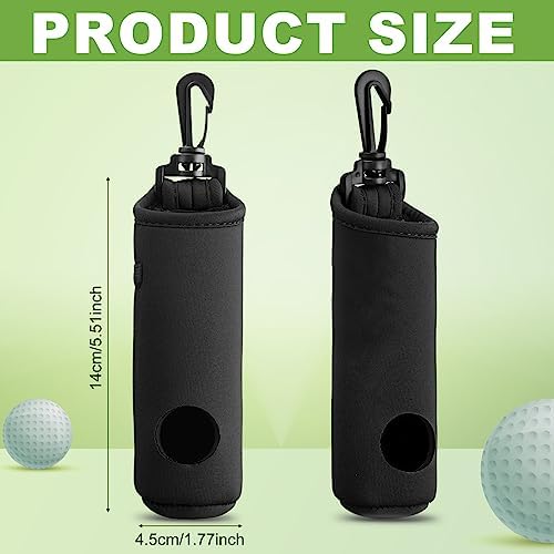 Chivao 4 Pcs Golf Ball Holder, Golf Tee Pouch - Image 2