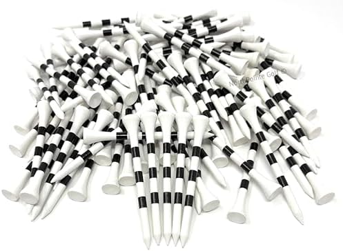 NorthPointe Golf Tees Bamboo 3 1/4" Bulk 100 Count Bags Durable in Multiple - Image 2