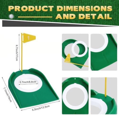 Sotiff Golf Putting Practice Cup Hole Training Aids Golf Accessories - Image 2