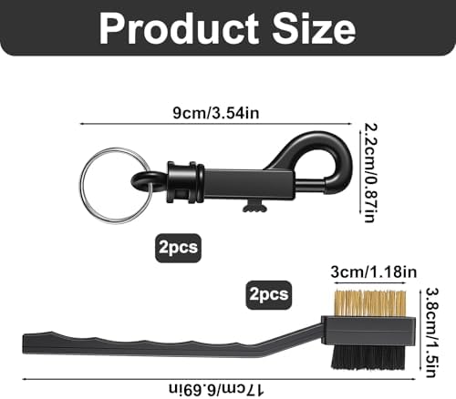 Bremorou 2 Pack Golf Club Cleaning Brush - Image 2