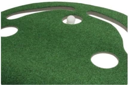 PUTT-A-BOUT Par 3 Holes Practice Putting Green Indoor Golf Mat Training Aid - Image 3