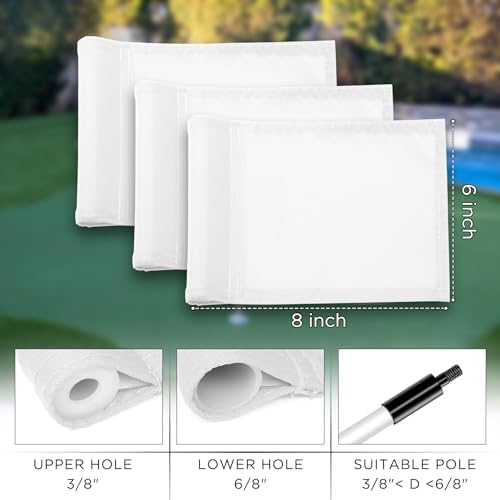 KINGTOP Solid Mini Golf Flags - Image 3