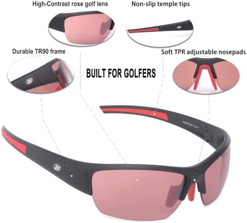HD Golf Ball-Finding Sunglasses Men & Women UV400 See Ball Better - Image 4
