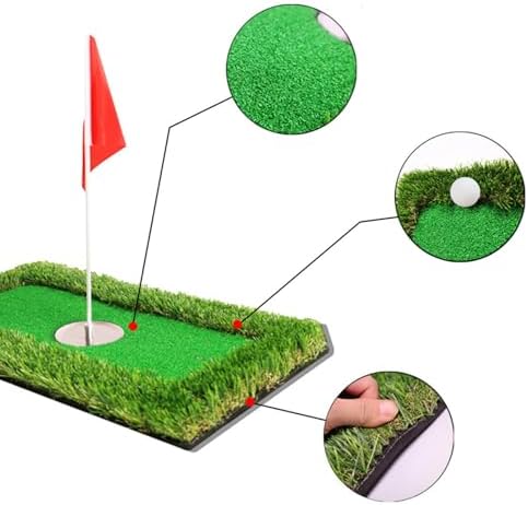 Pool Float Golf Green, Supplies Portable, Training Golf Putting Mat, Chipping - Image 5