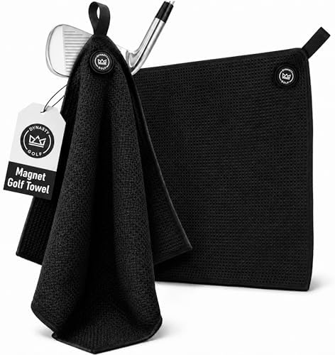 Dynasty Golf Magnetic Golf Towel, Quick Pickup During Play by DynastyGolf