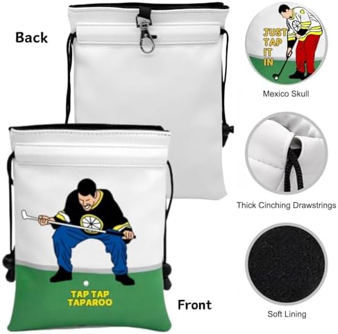 Artpreti Funny Golf Valuables Pouch, Golf Pouch Bag - Image 3