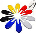 Adhere Golf Divot Repair Tools Plastic Golf Pitchforks 10/20pcs 5 Colours Mix by Unknown