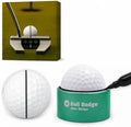 Aim Stripe, Golf Ball Alignment Tool, Full Metal, Training Aid by AlibiGolf