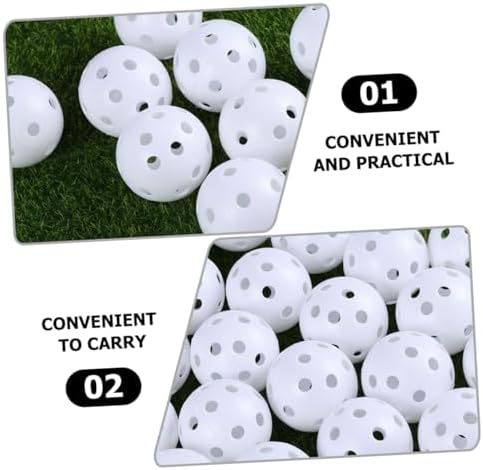 POPETPOP 25pcs Hollow Practice Golf Lightweight Training - Image 3
