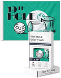 AGAS 19th Hole Golf Flag with Golf Tube Insert by AGASManufacturingGroup