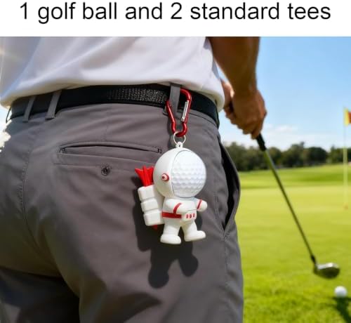 Funny Golf Gift, Astronaut Golf Tee Holder - Image 2