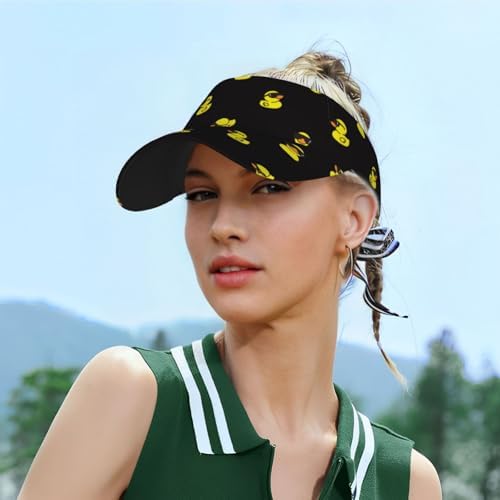 Sports Sun Visor Hats Adjustable Men Women Lightweight Packable Cooling Empty - Image 5