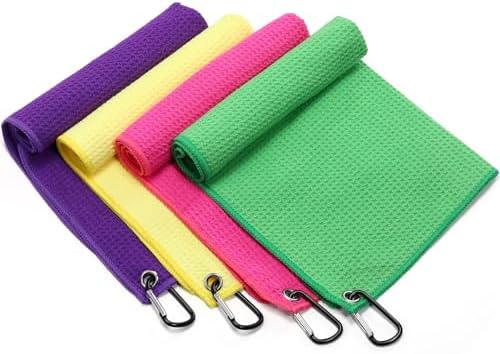 Remagr 4 Pack Golf Towel 16 x 16‘' by Remagr