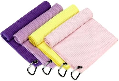 Remagr 4 Pack Golf Towel 16 x 16‘' by Remagr