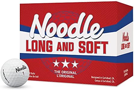 TaylorMade Noodle Long & Soft Golf Balls, Ultra-Soft 34 Compression Core by Unknown