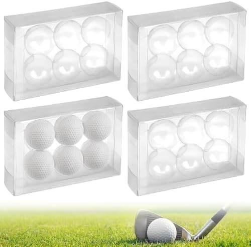 4 Sets Golf Ball Display Case Frame, Golf Ball Display Case by Unknown