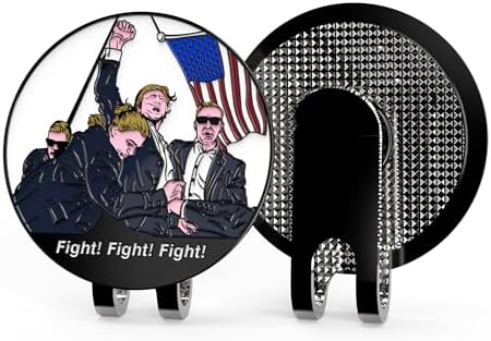Funny Golf Ball Marker Magnetic Hat Clip by KONWLONG