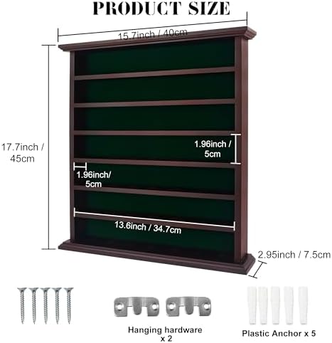 49 Golf Ball Display Case Wall Mounted - Image 5