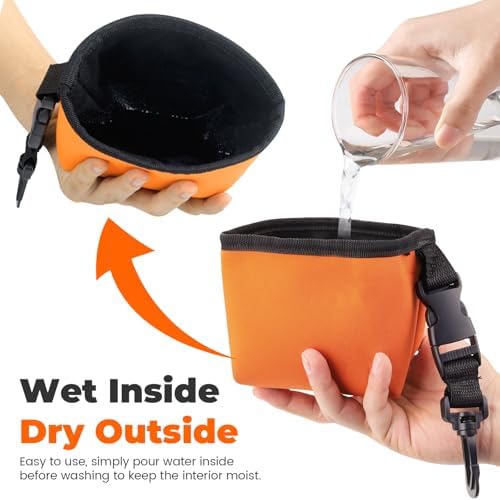 LELE LIFE 2 Pack Golf Ball Cleaner Washer, Wet & Dry Use, Portable Club Cleaner - Image 4