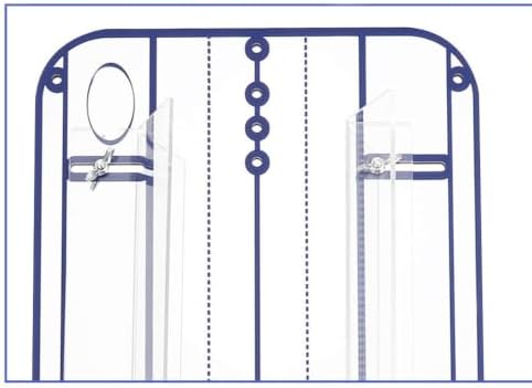 VILLCASE Putting Practice Mirror Swing Training Aid Line Markings - Image 3