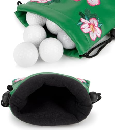 Golf Valuables Pouch Bag with Drawstrings Closure - Image 2