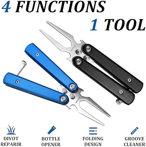 Golf Divot Repair Tool, Foldable Stainless Steel - Image 3