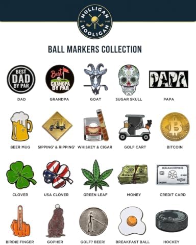 Funny Golf Ball Marker + Premium Magnetic Hat Clip | Unique Gift - Image 7