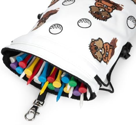 Valuables Pouch Funny Golf Ball Pouch Bag w/Drawstrings - Image 6