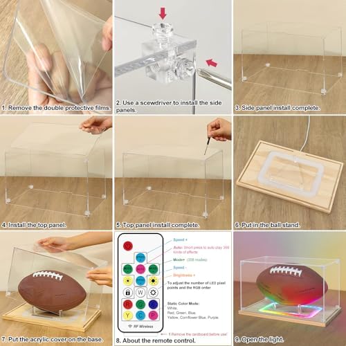 NONEMEY Football Display Case - Image 6