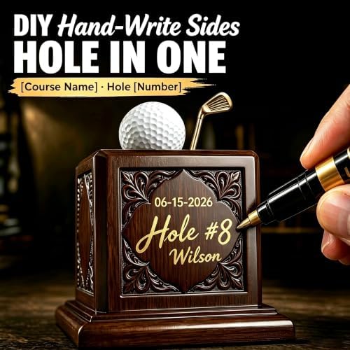Hole in One Golf Ball Display Case - Image 3