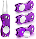 Skylety 4 Pcs Golf Divot Repair Tool Foldable by Skylety