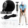 Golf Training Aids Kit, 3-in-1 Swing Training Set by Unknown
