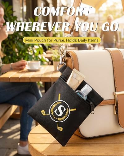 OXYEFEI Golf Tee Bag, Golf Utility Pouch Tee Holder - Image 6