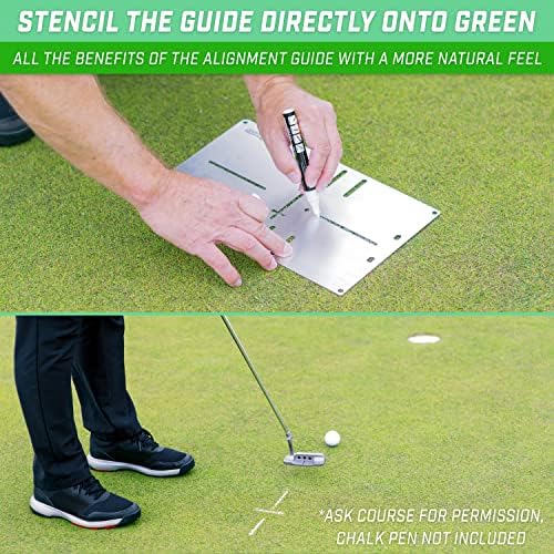 GoSports Golf Putting Alignment Stencil and Gate Set - Image 5