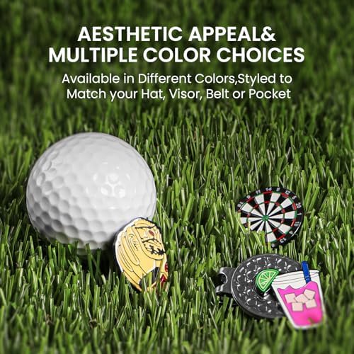 Amy Sport Funny Golf Ball Markers 2 Pack - Image 6