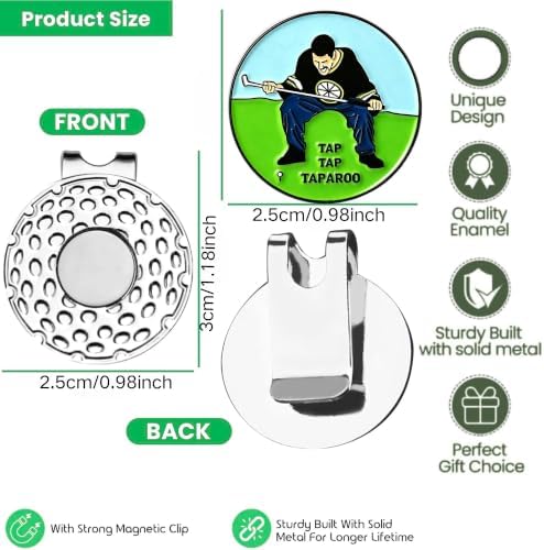 Artpreti 5Pack Funny Golf Ball Marker - Image 5