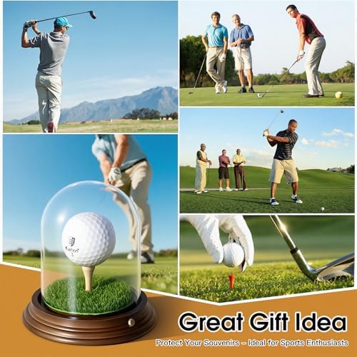 Light Up Hole in One Golf Ball Display Case，Can Put 1 Golf Ball - Image 2