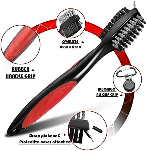 Mile High Life Golf Club Brush, Club Groove Cleaner - Image 5