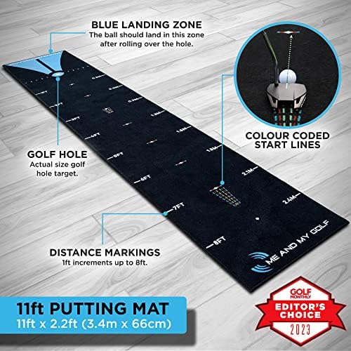 ME AND MY GOLF Breaking Ball Putting Mat - Image 3